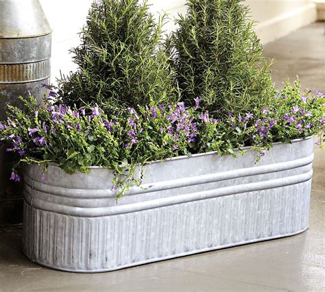 steel large planter box|galvanized steel planters outdoor.